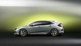 Der Honda Civic Prototyp hat eine coupéhafte Silhouette