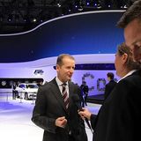 VW-Chef Herbert Diess in Genf 2016