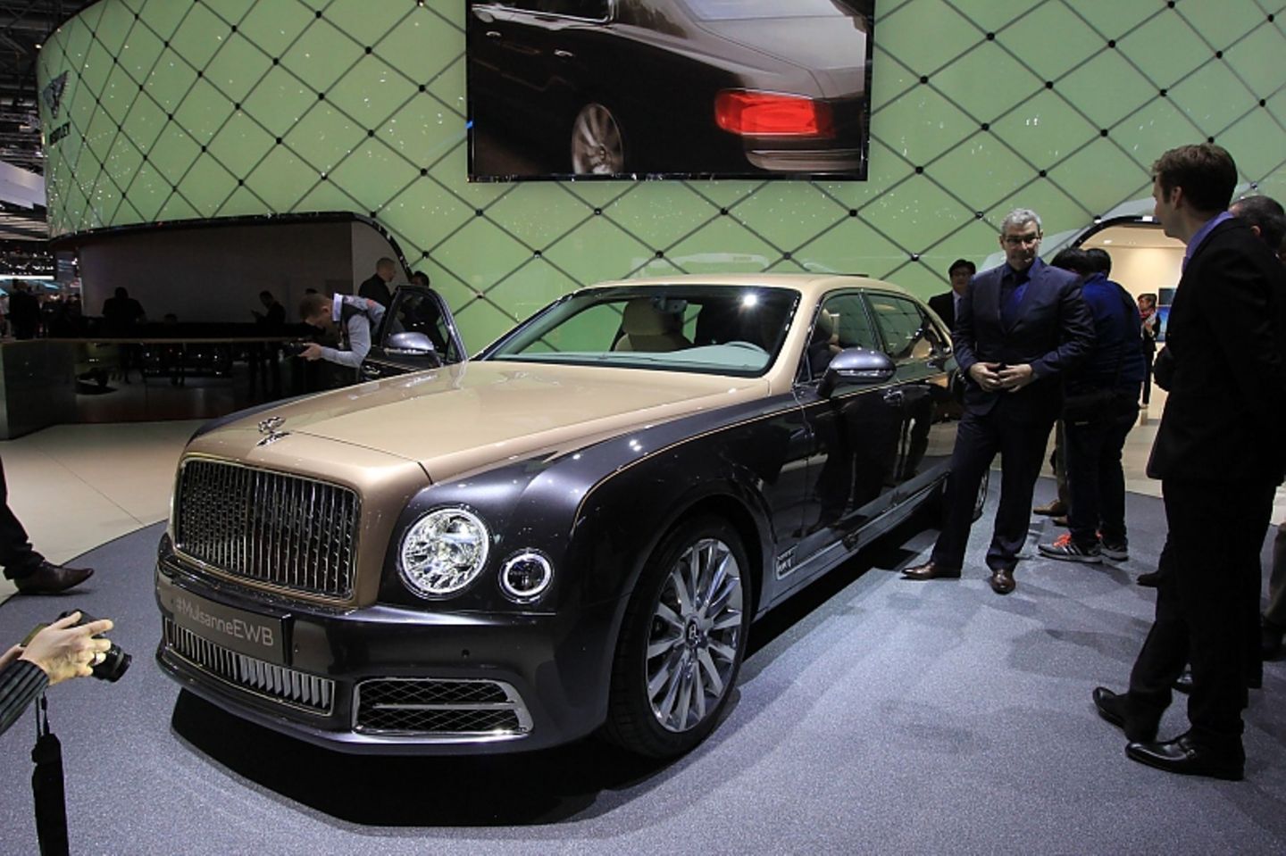 Bentley Mulsanne - mehr Platz als in einem Flugzeug