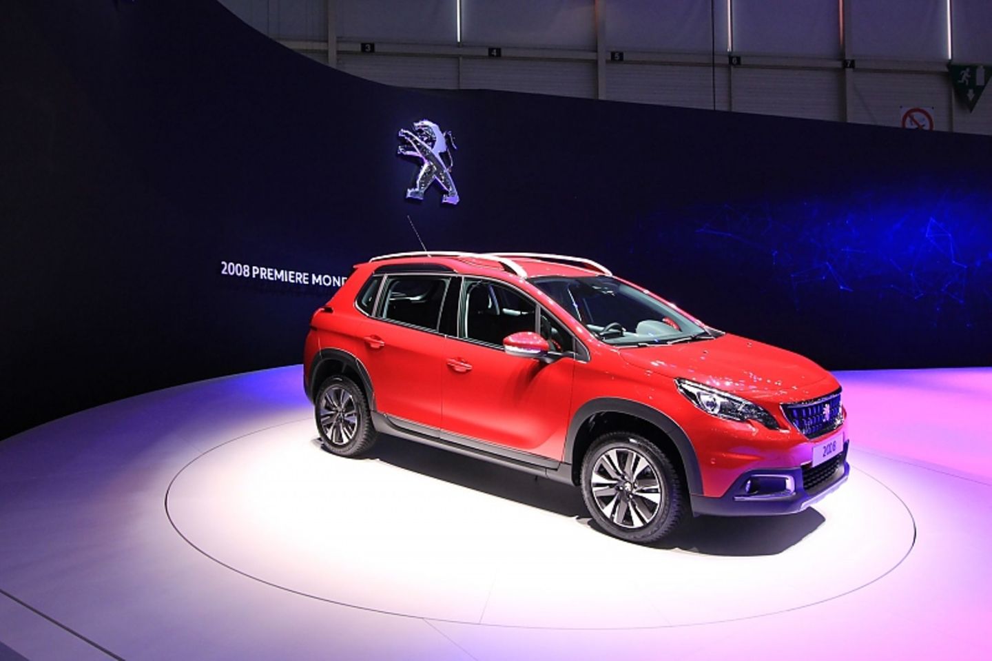 Peugeot 2008 - ebenfalls leicht aufgefrischt
