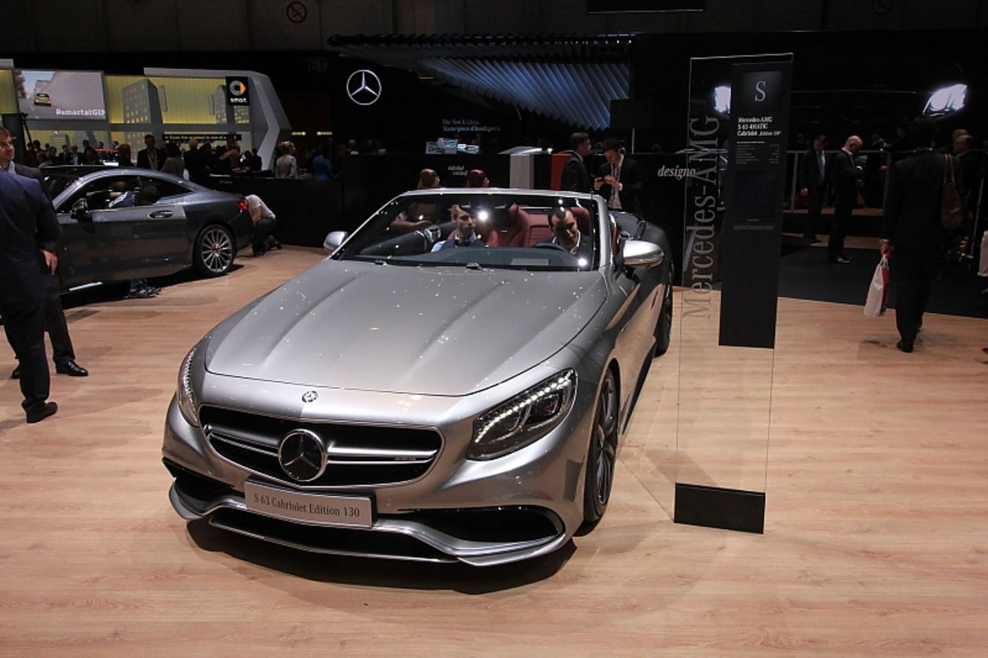 Kraft ist genug vorhanden: Mercedes AMG S 63 Cabrio Edition 130
