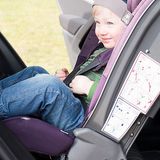 Im Radian 5 können Kinder bis 25 Kilogramm rückwärtsgerichtet per Fünfpunktgurt gesichert werden.