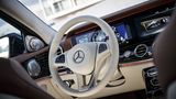 Das Cockpit des Mercedes E 220d