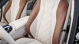 Die Frontsitze des Mercedes E 220d sind Referenzklasse