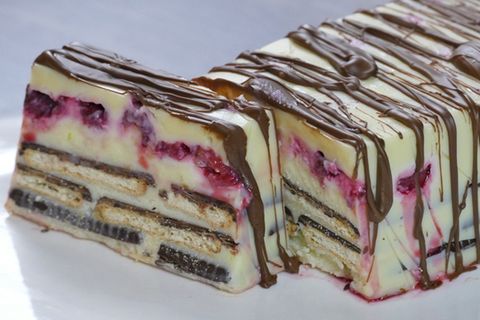 Klassiker selbst gemacht: Kalter Hund mal anders - Kekskuchen mit weißer Schokolade