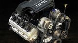 Beim modernen Dodge Ram Power Wagon kommt ein 5.7-Liter-Hemi-V-8-Motor zum Einsatz