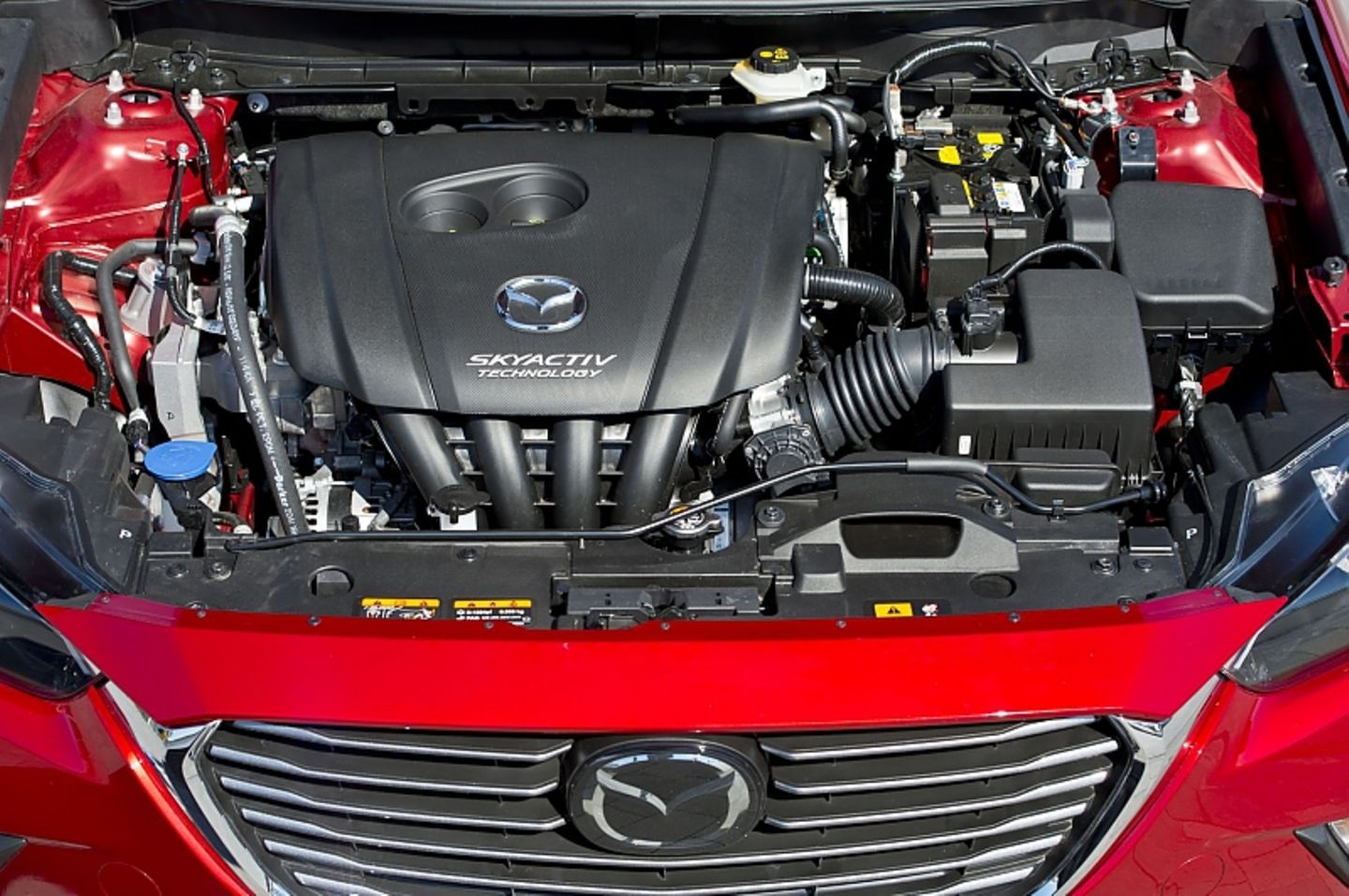 Der 1,5 Liter große Vierzylindermotor.