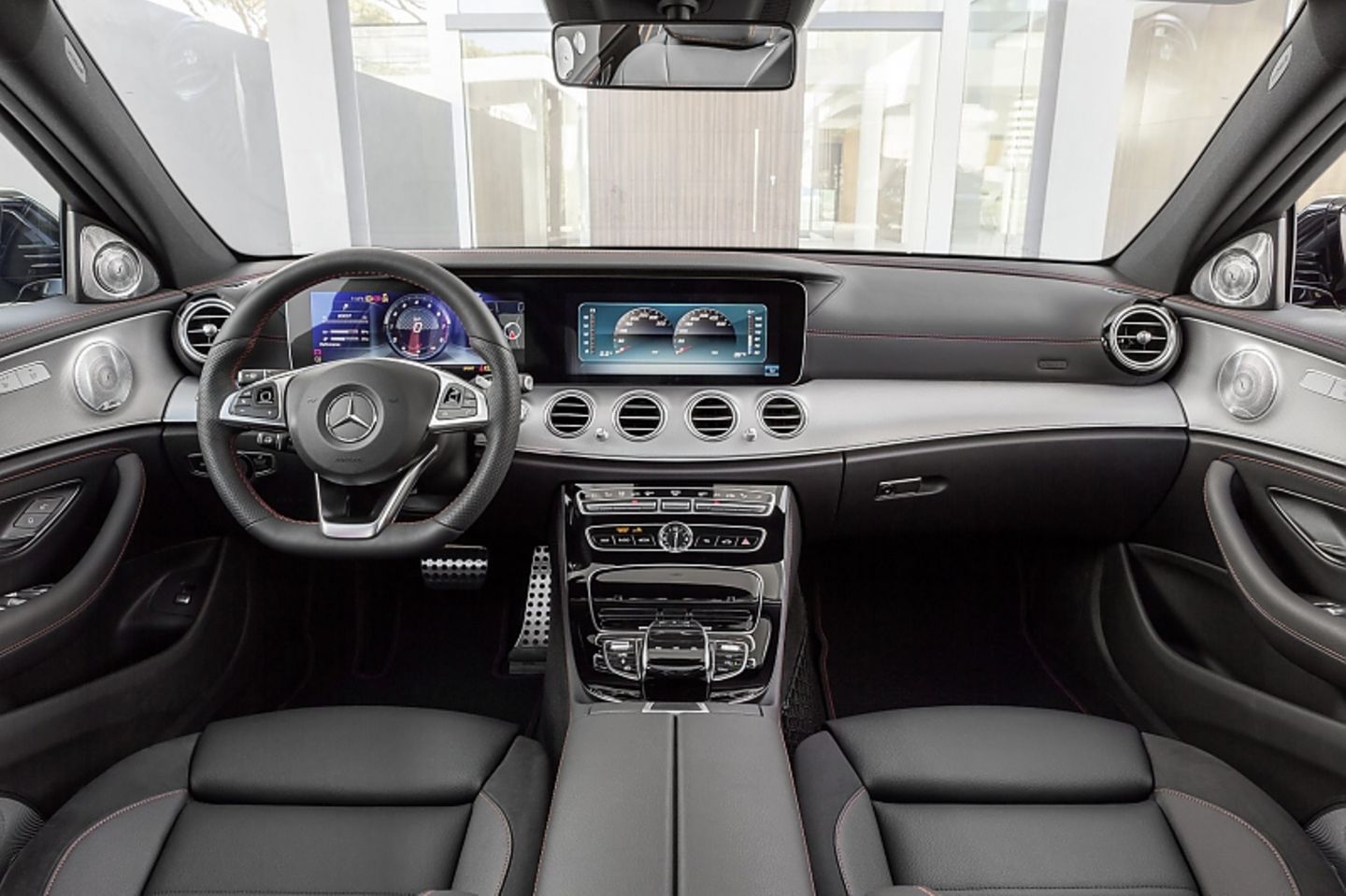 Der Innenraum des Mercedes AMG E 43 4matic