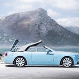 Rolls Royce Dawn 2016 - natürlich ist das Dach aus Stoff
