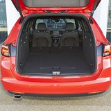 Der Kofferraum fasst 540 bis 1.630 Liter