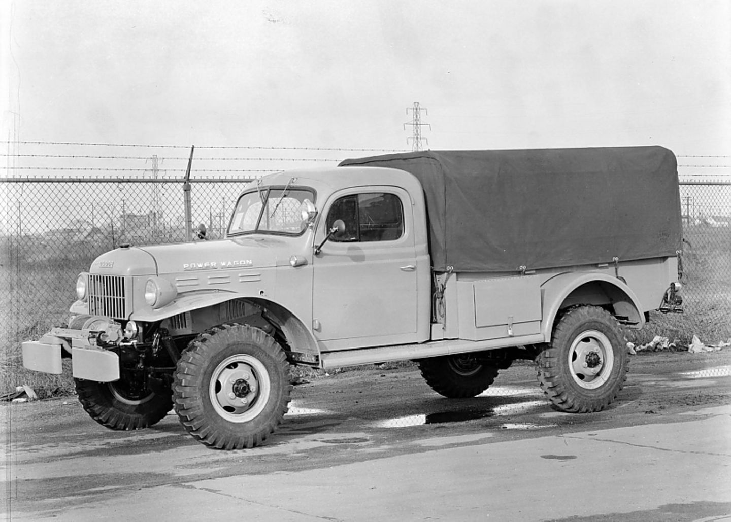 Das Äußere des Power Wagon war rustikal