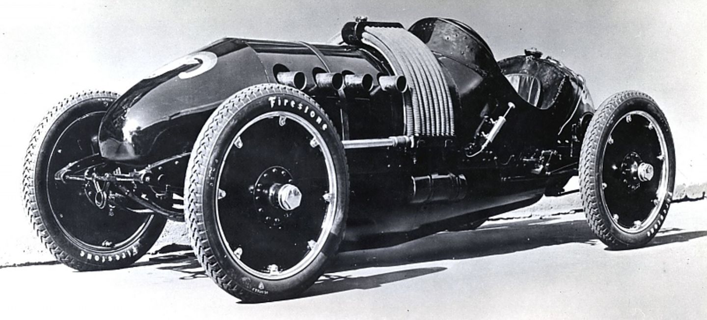 Ein Ur-Vater der Muscle Cars: Der Buick "The 60 Special" aus dem Jahr 1910 mit einem 10.2-Liter-Vierzylinder-Motor