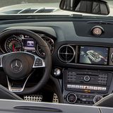 Das nahezu unveränderte Cockpit des Mercedes AMG SL 65