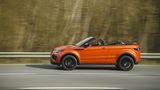Nach 10,3 Sekunden erreicht das Evoque Cabrio 100 km/h