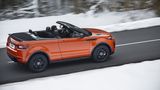 Das Range Rover Evoque Cabrio ist durchaus kommod