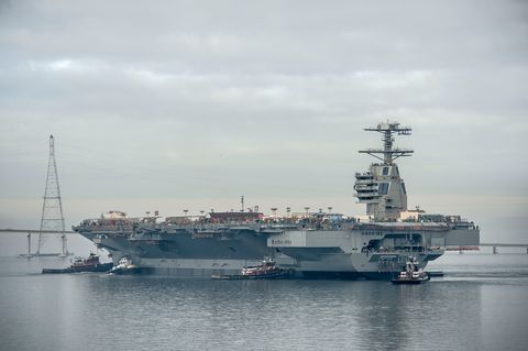 In wenigen Wochen wird die USS Gerald R. Ford in Dienst   gestellt.