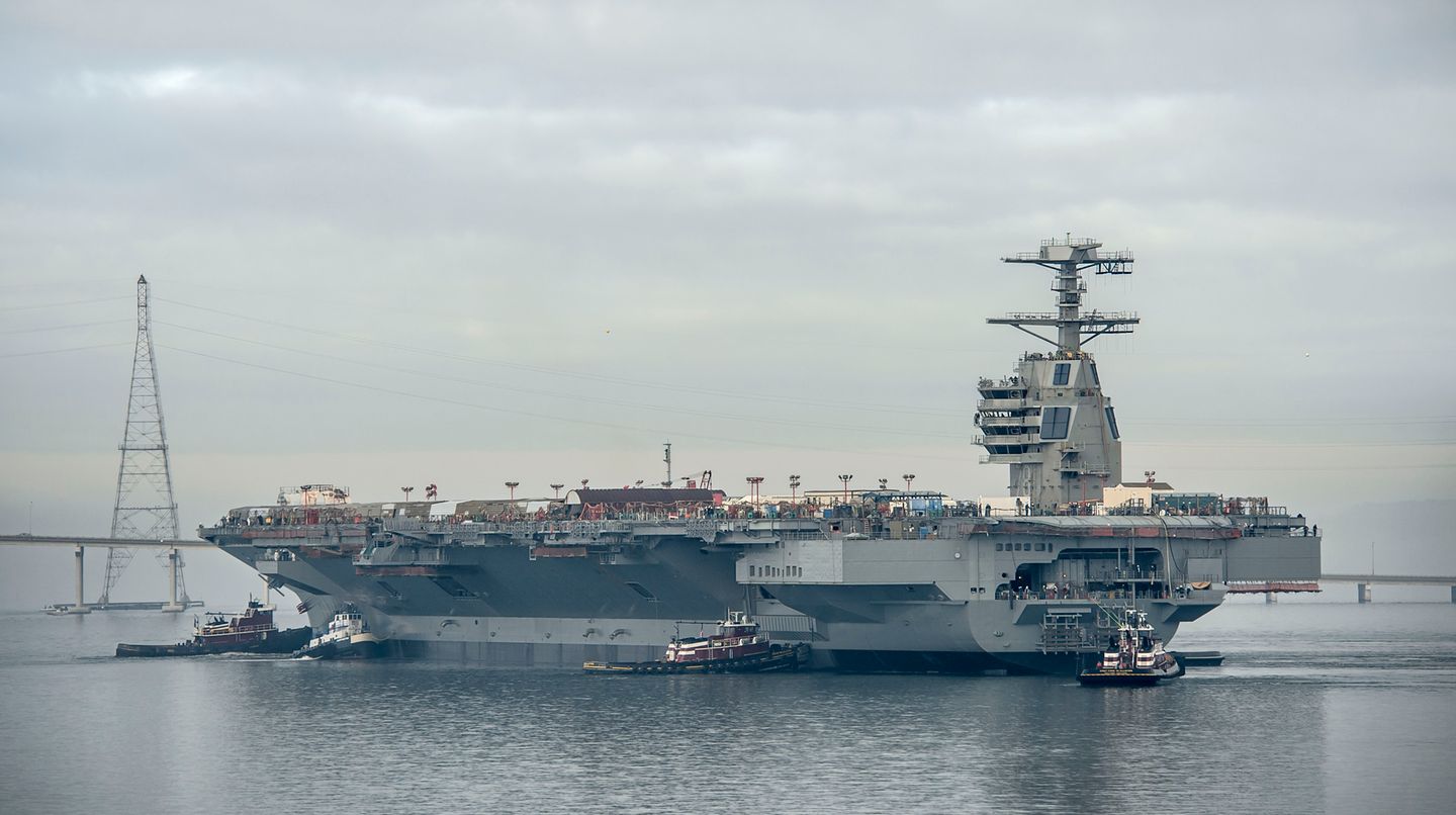 Die Uss Gerald R Ford Der Machtigste Flugzeugtrager Der Welt Stern De