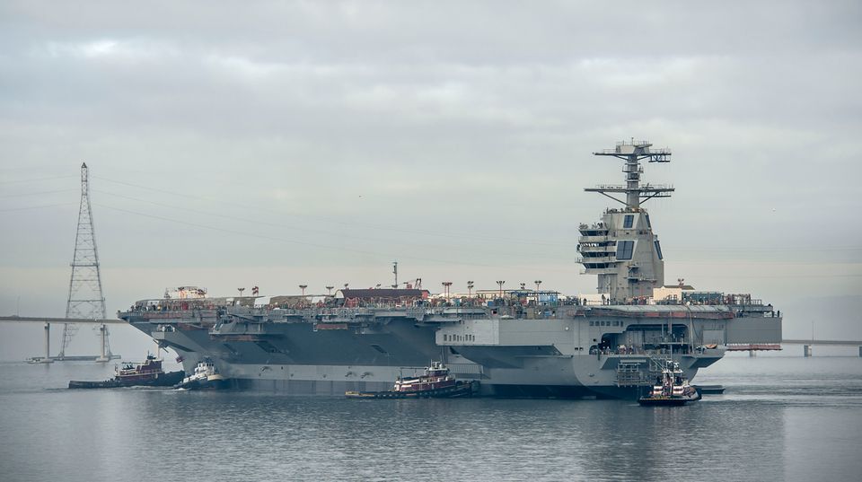 In wenigen Wochen wird die USS Gerald R. Ford in Dienst   gestellt.