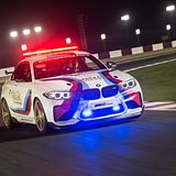 BMW M2 Safety Car Moto GP 2016 - unterwegs auf dem Rennkurs Losail in Qatar