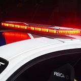 BMW M2 Safety Car Moto GP 2016 - die Lichtbrücke auf dem Dach blinkt rot und blau