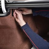 BMW 750 Li Solitaire - auch der Laderaum wurde mit Alcantara ausgeschlagen