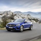 Mercedes GLC Coupé - die Front im bekannten GLC-Design