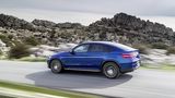Mercedes GLC Coupé - die Dachlinie ist vier Zentimeter flacher