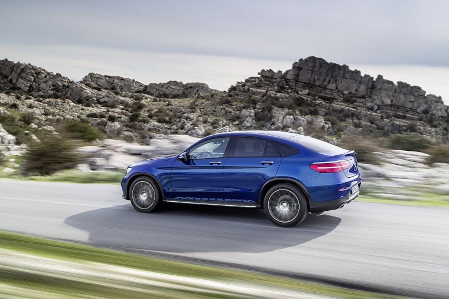 Mercedes GLC Coupé - die Dachlinie ist vier Zentimeter flacher