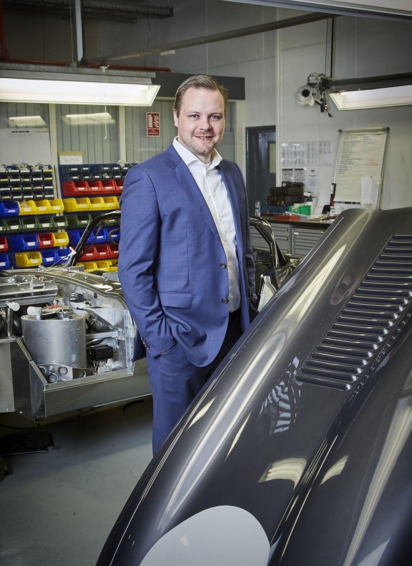 Der Motor wird wie das Original 253 PS haben", freut sich Tim Hannig.