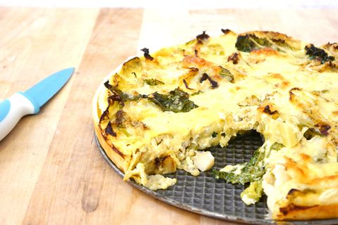 Einfache Küche: So gelingt eine traumhaufte Parmesan-Wirsing-Quiche