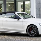 Mercedes AMG C 63 Cabrio mit geschlossenem Dach