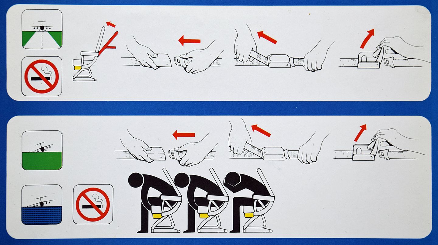 5. Betätigen Sie den Verschluss des Sicherheitsgurts vor dem Start einige Male, damit Sie den Gurt im Notfall schnell öffnen können.