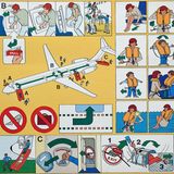 4. Lesen Sie die Sicherheitskarte und achten Sie auf die Sicherheitshinweise der Besatzung, auch wenn Sie sie vermeintlich oft gehört haben.