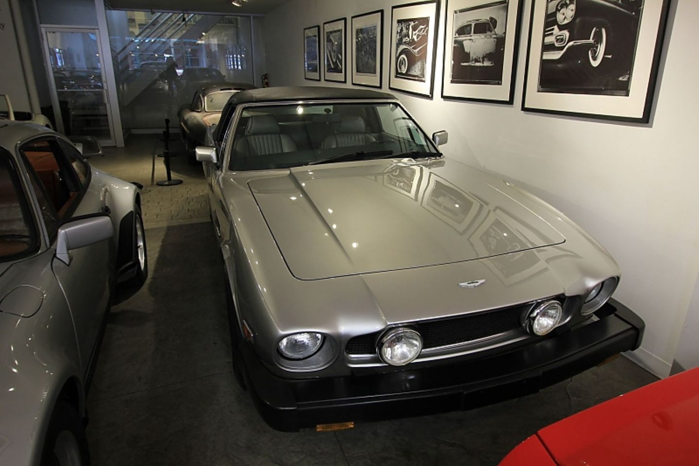 Fast schon zu jung, um hier zu stehen: Aston-Martin Volante V8 von 1988.