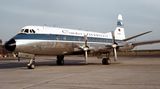 Ab 1961 kam die Vickers V814 Viscount zum Einsatz, die 64 Passagiere transportieren konnte und auch zu Zielen auf den Kanarischen Inseln flog