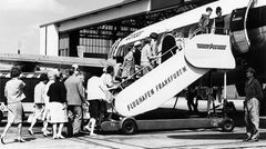 Ab in die Sonne: Seit den Anfängen der Condor stehen vor allem Ziele rund ums Mittelmeer auf dem Flugplan