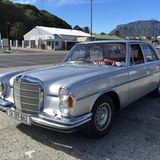 Classicdepot Kapstadt - beliebt auch die historische Mercedes S-Klasse der Baureihe W 108
