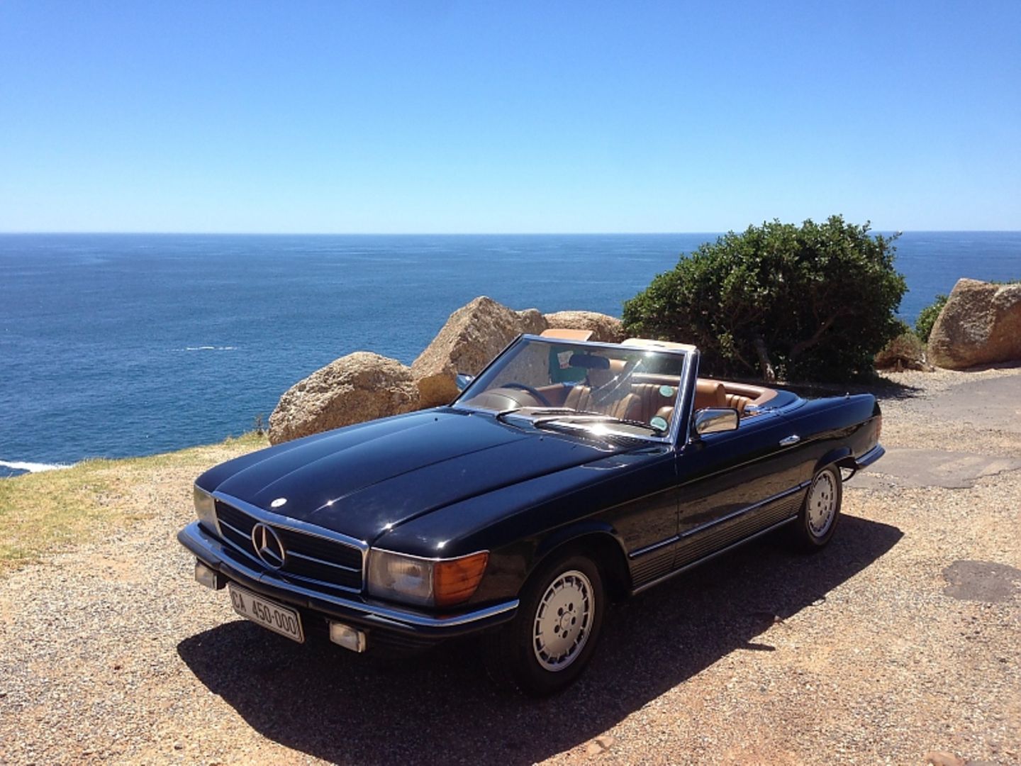 Classicdepot Kapstadt - unterwegs im Mercedes 450 SL