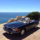 Classicdepot Kapstadt - unterwegs im Mercedes 450 SL