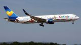 Boeing 767 im Landeanflug