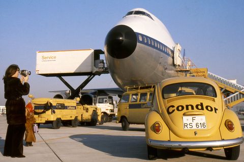 Mit dem Jumbojet vergrößerte sich auch das Streckennetz: Zusammen mit der DC-10-30 wurden auch Ziele in Asien, Afrika und der Karibik angeflogen