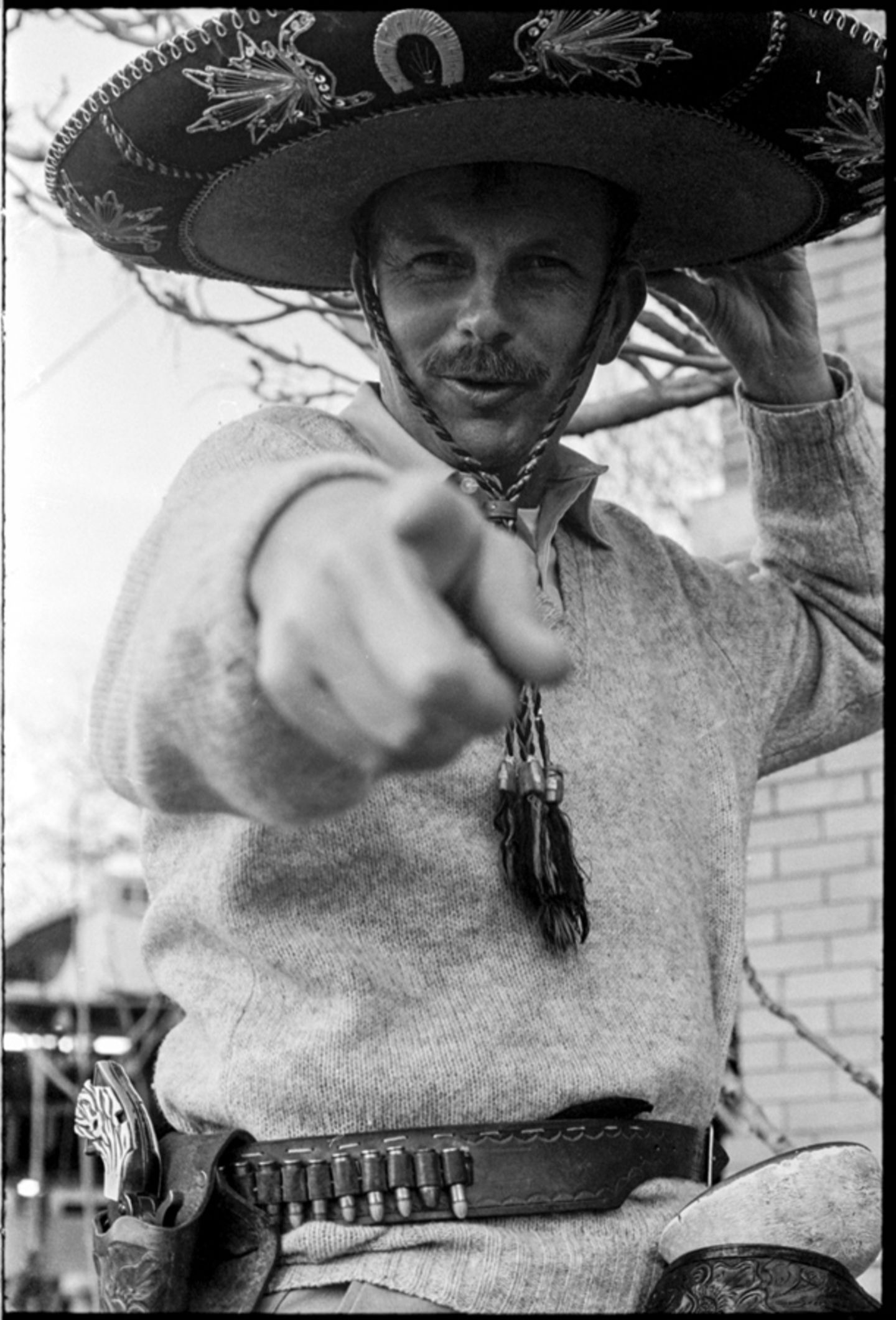 Portrait Robert Lebeck in Mexico 1968