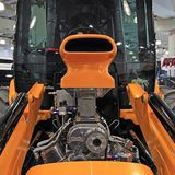 Der Dieselmotor ist 7,4 Liter groß.