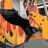 Der Tieflöffel ist aus Aluminium.