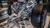 Der 3,6 Liter große V6-Twinturbomotor des Nissan GT-R.