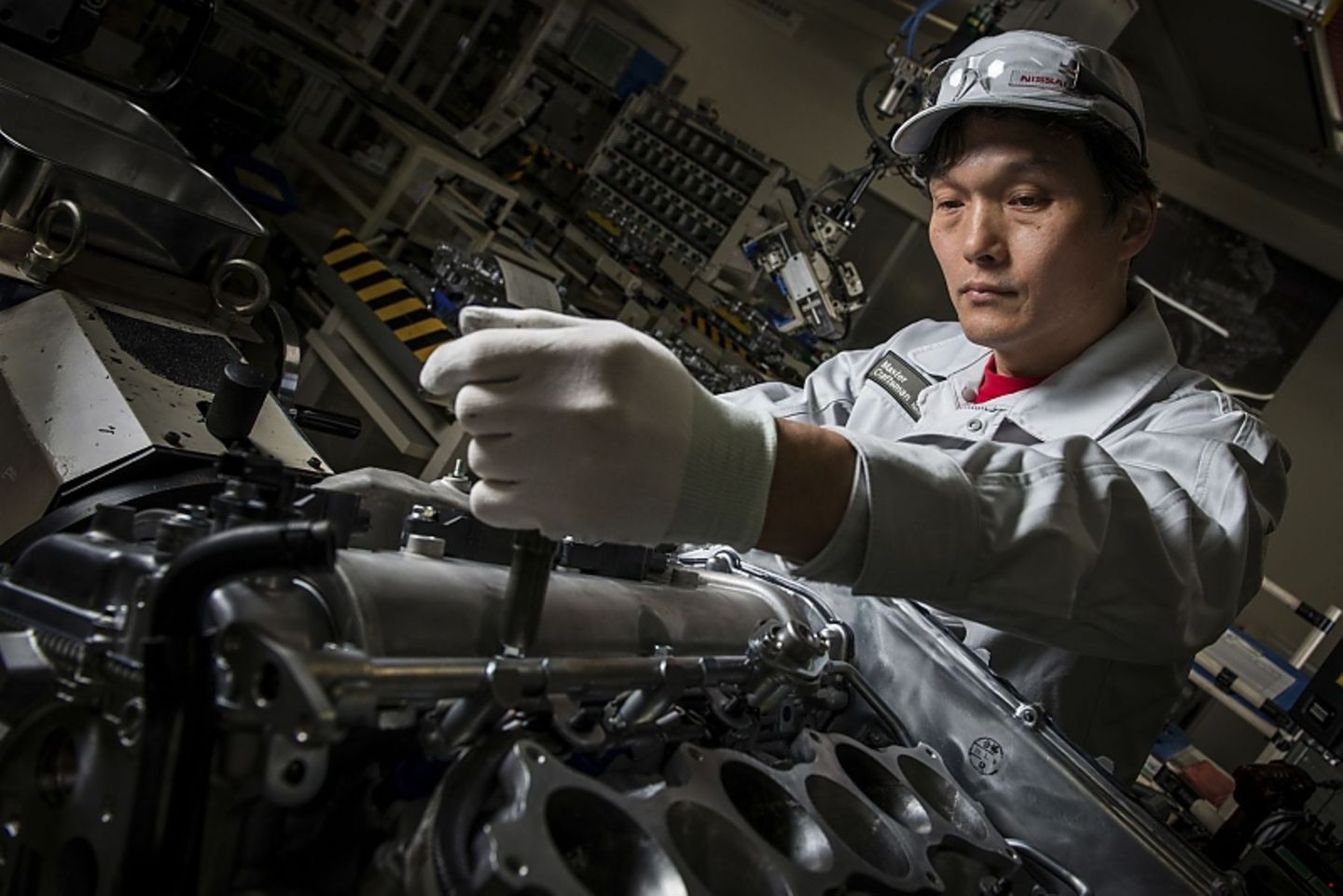 Tsunemi Ooyama am bis zu 570 PS starken Motor.