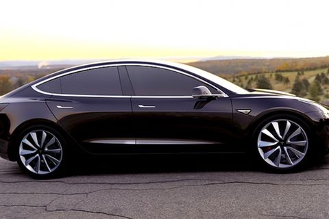 Tesla Model 3 - und bei 35.000 Dollar starten