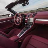 Porsche 718 Boxster - der Innenraum des Roadsters