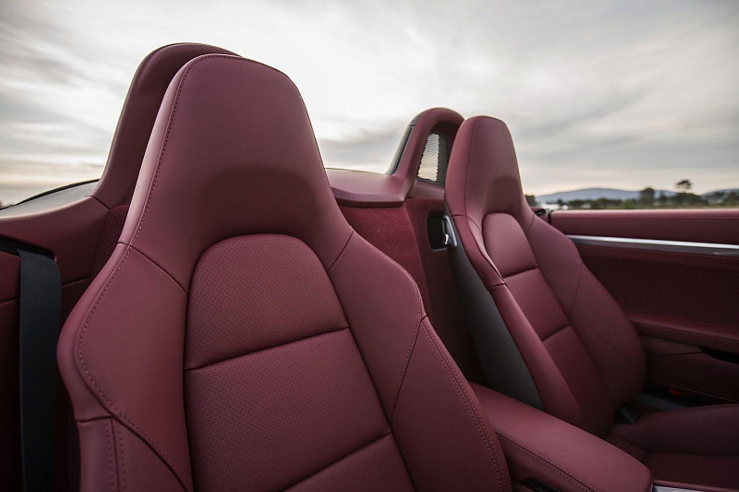Porsche 718 Boxster - Sportsitze für guten Seitenhalt