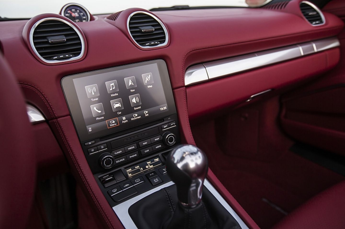 Porsche 718 Boxster - mit neuem Navigationssystem